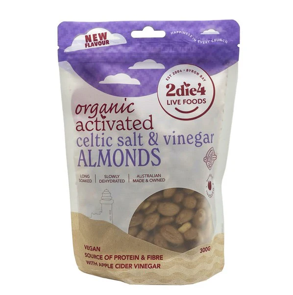2die4 Activated Organic Celtic Salt & Vinegar Almonds - Image 5