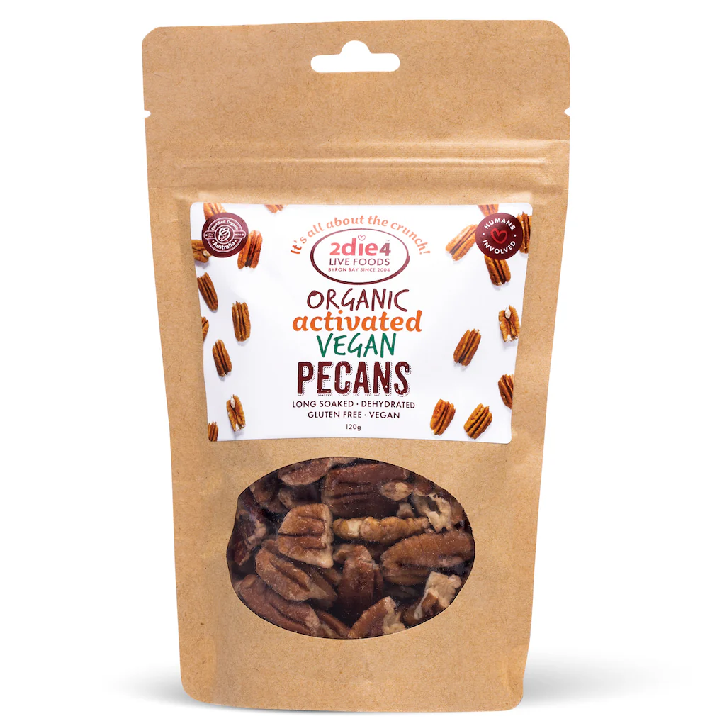 2Die4 Activated Organic Vegan Pecans - Image 2