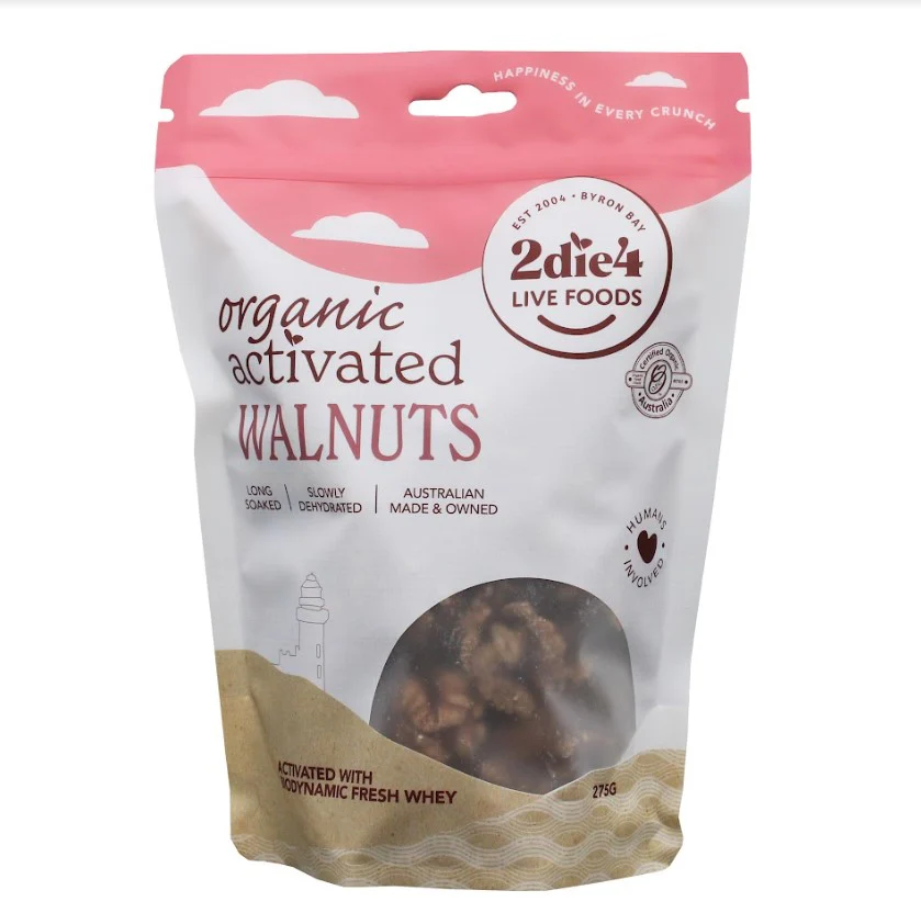 2die4 Organic Activated Walnuts - Image 2