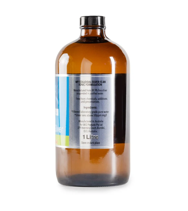 Allan Sutton’s My Colloidal Silver Super Strength 50ppm 1Ltr - Image 3
