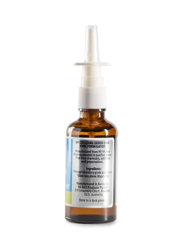 Allan Sutton's My Colloidal Silver 50ml Nasal Pump Spray - Image 3