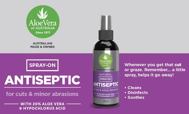 Aloe Vera of Australia Aloe Medi Antiseptic Spray 125ml - Image 3
