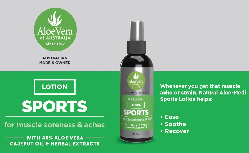 Aloe Vera of Australia Aloe Medi Sports Lotion Spray 125ml - Image 3