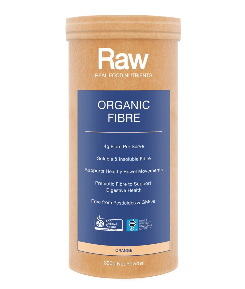 Amazonia Raw Real Food Nutrients Organic Fibre Orange 300g