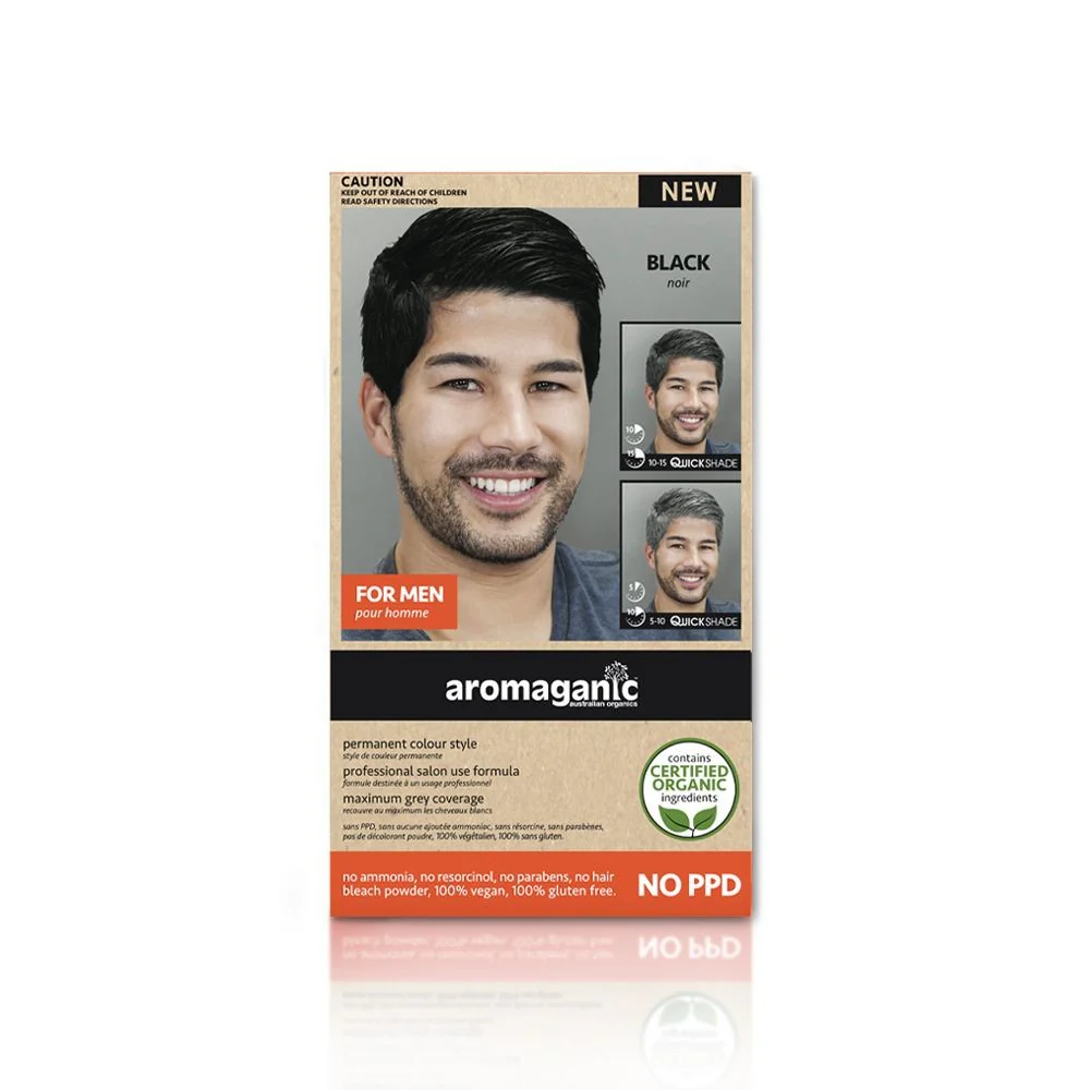 Aromaganic Vegan Men's Black (Natural) 1.0N