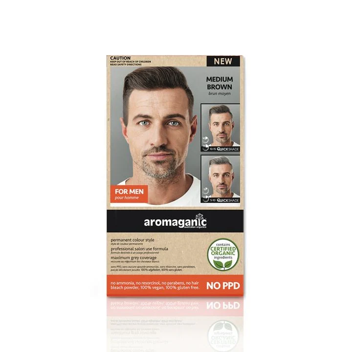 Aromaganic Vegan Men's Medium Brown (Natural) 4.0N