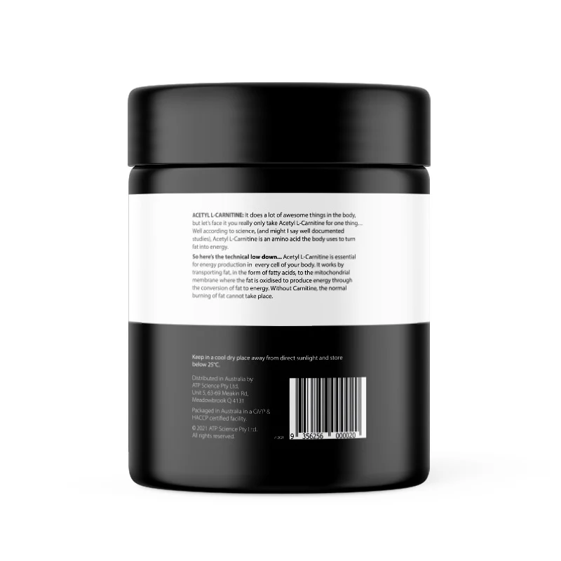 ATP Science Acetyl L-Carnitine 250g - Image 3