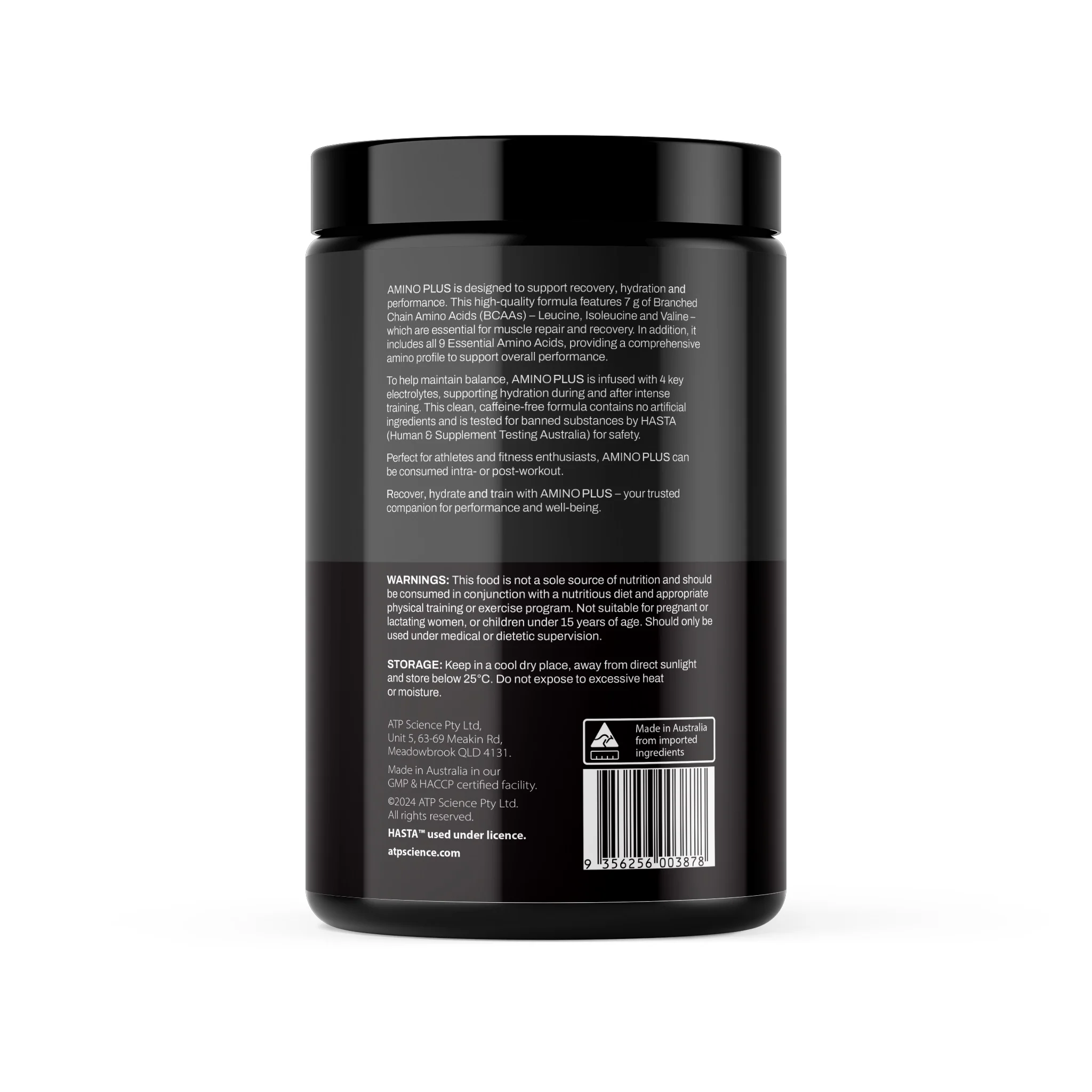 ATP Science Amino Plus Kiwi Lime 25 Serves 375g - Image 3