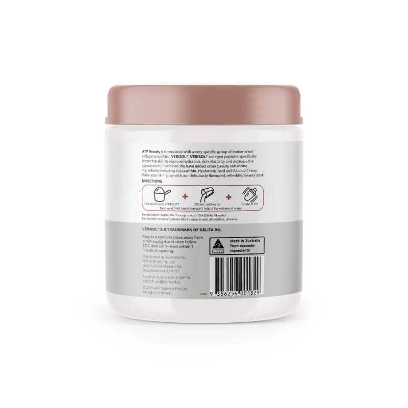 ATP Science Beauty Collagen Mixed Berry 150g Jar - Image 3