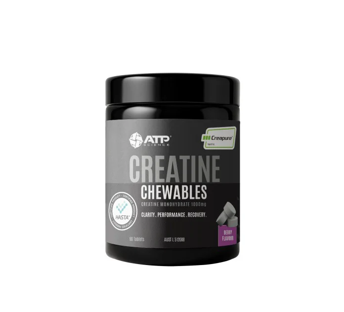 ATP Science Creatine Chewable Raspberry 90 Tablets