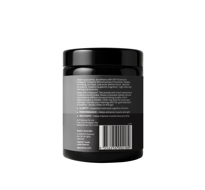ATP Science Creatine Chewable Raspberry 90 Tablets - Image 3