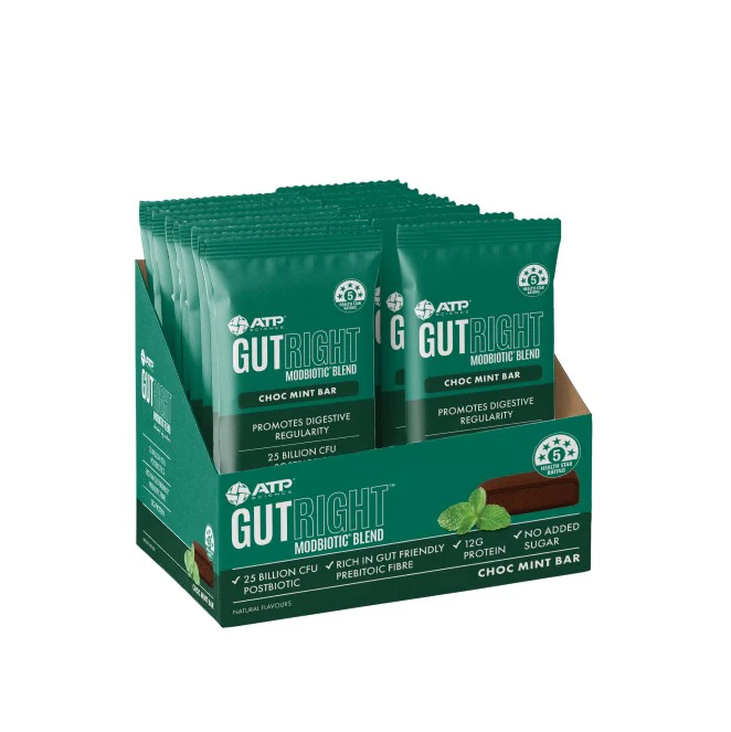 ATP Science Gutright Choc Mint Bar 40g - Box of 18