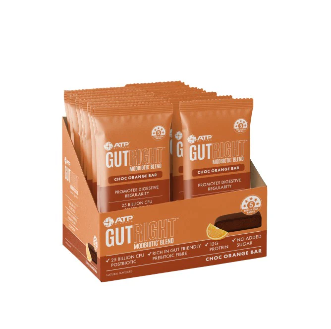 ATP Science Gutright Choc Orange Bar 40g - Box of 18