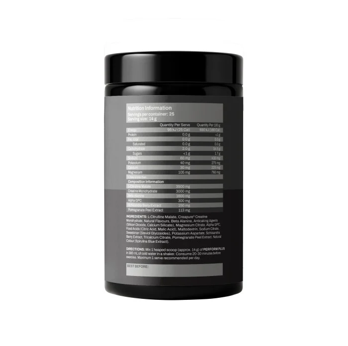 ATP Science Perform+ Blue Raspberry 350g 25 serve - Image 2