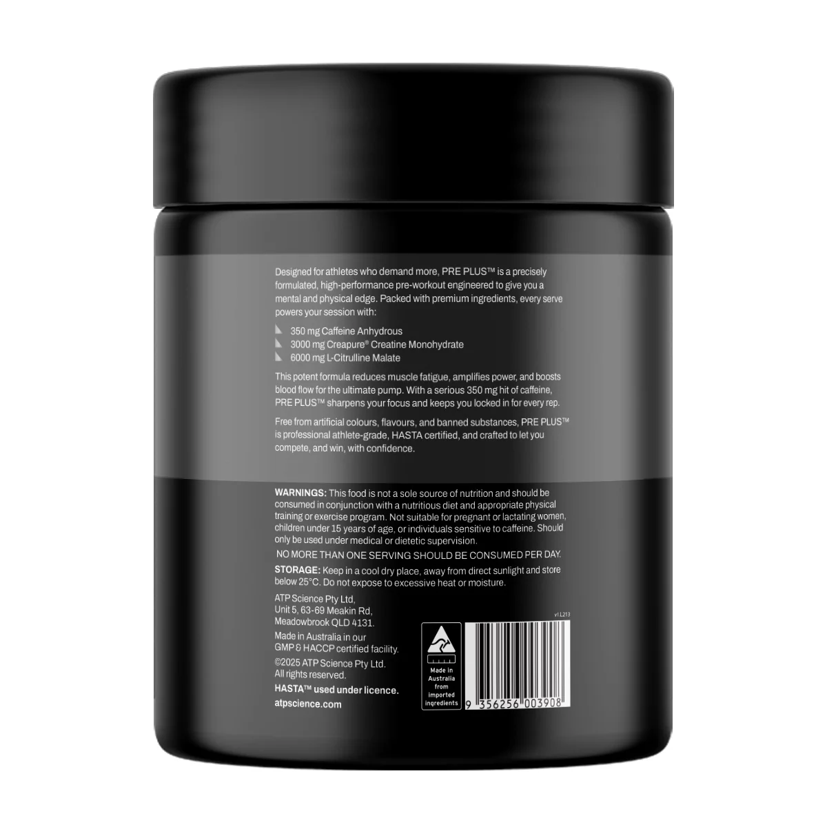ATP Science Pre Plus Blueberry Blackcurrent 25 Serves 500g - Image 3