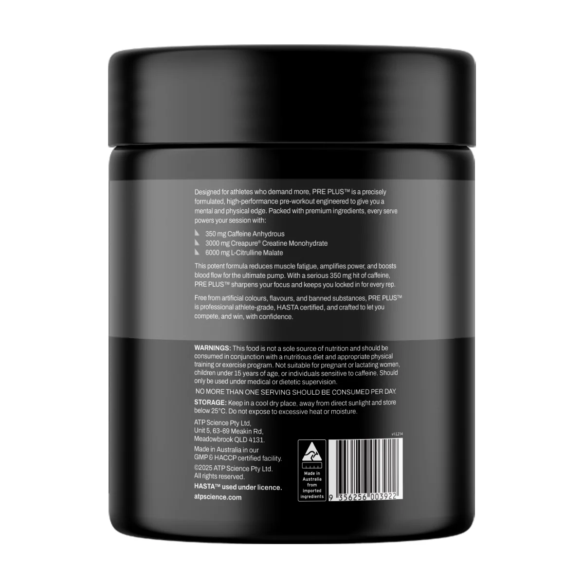 ATP Science Pre Plus Strawberry Passionfruit 25 Serves 500g - Image 3