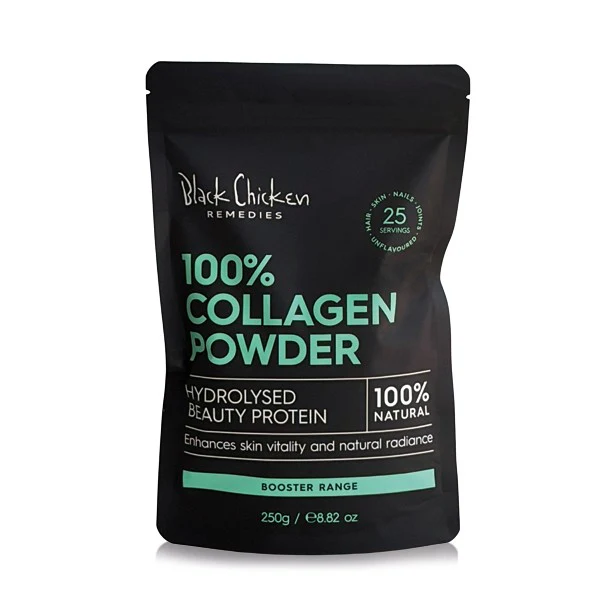 Black Chicken Remedies 100% Collagen Powder Hydrolysed Beauty Protein 250g