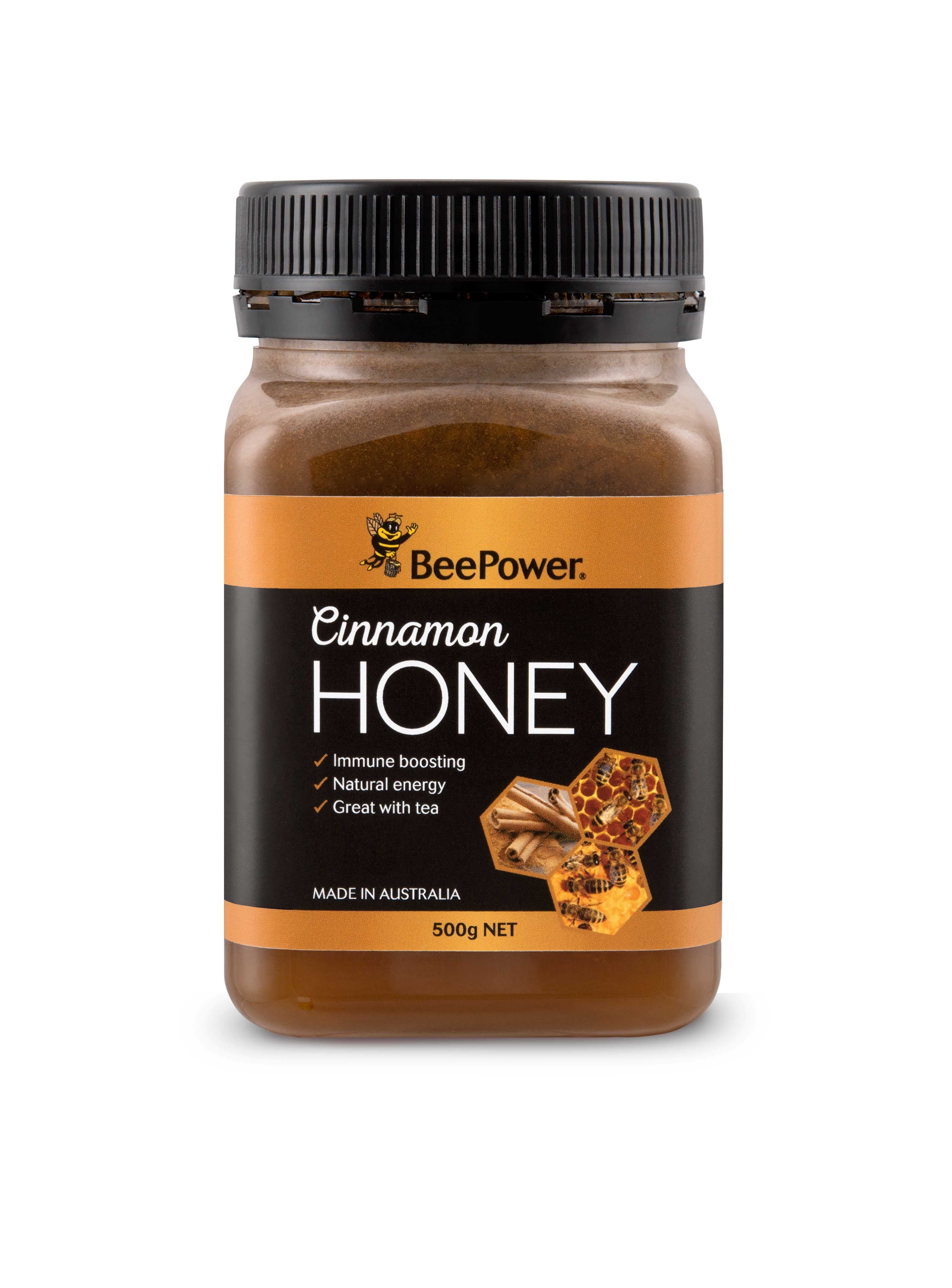 Bee Power Cinnamon Honey 500gm