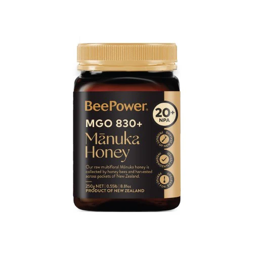 BeePower New Zealand Manuka Honey MGO 830+ 250G