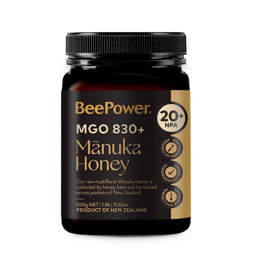 BeePower New Zealand Manuka Honey MGO 830+ 500G
