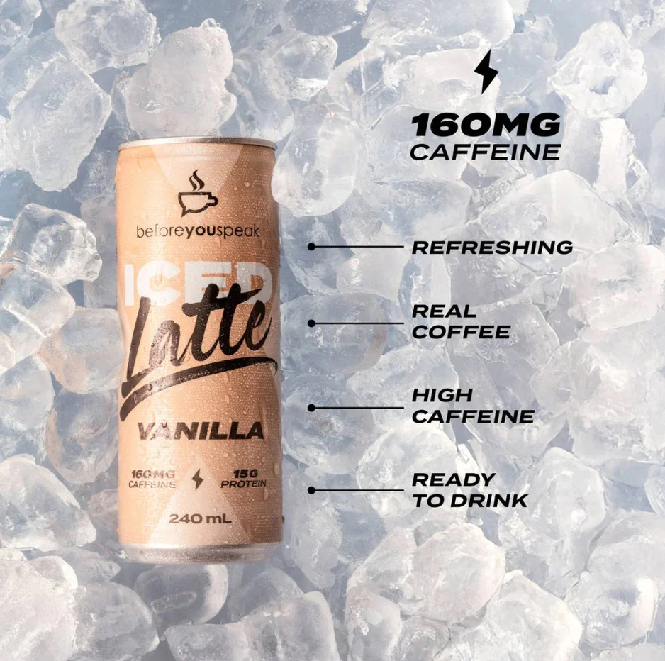 Beforeyouspeak Iced Latte Vanilla 240ml - Carton of 12 - Image 3