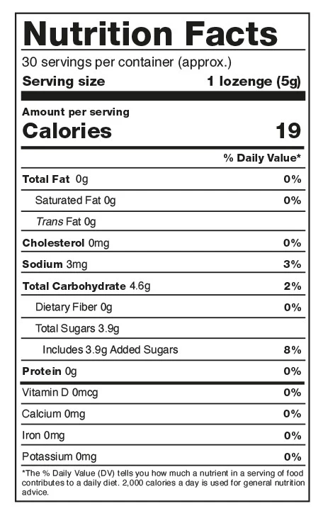 Berringa Manuka Honey Lozenges Ginger and Lemon 150g - Image 2