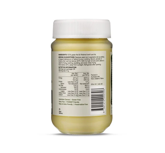 Best of the Bone Grass-fed Tallow 320g - Image 3
