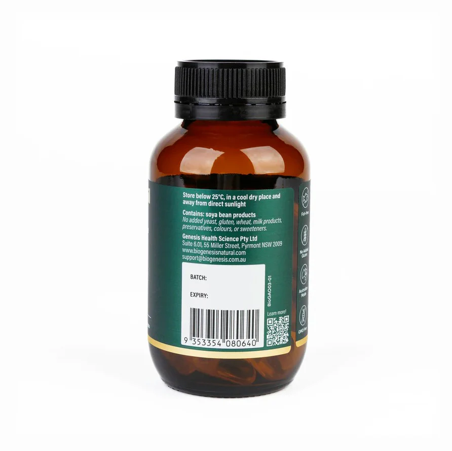 BioGenesis Algae Oil PLUS 60 capsules - Image 3