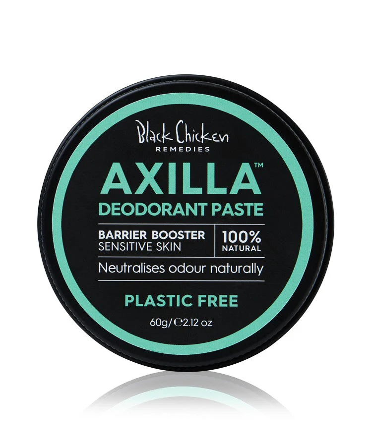 Black Chicken Remedies Axilla Deodorant Paste Barrier Booster Plastic Free 60g
