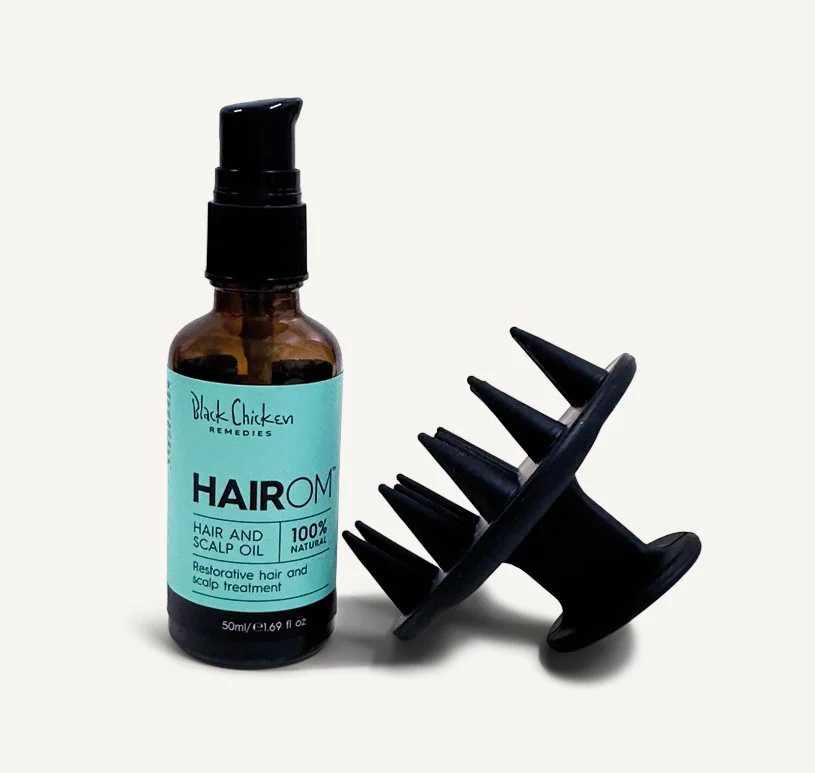 Black Chicken Remedies HairOM™ Scalp Brush - Image 3