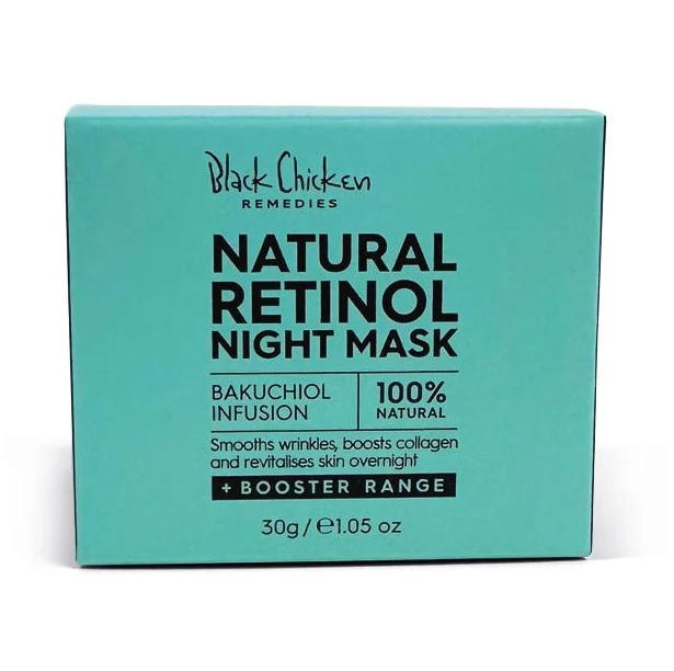 Black Chicken Remedies Natural Retinol Night Mask 30g