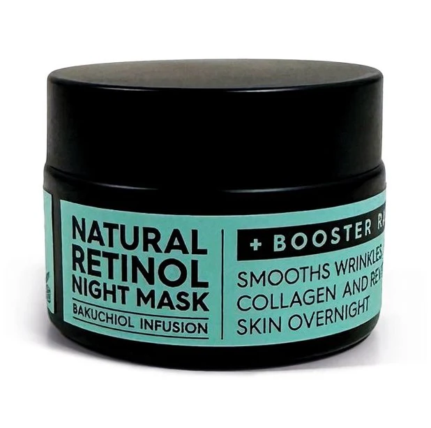 Black Chicken Remedies Natural Retinol Night Mask 30g - Image 2