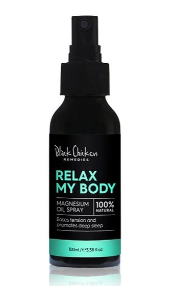 Black Chicken Remedies Relax My Body Magnesium Oil Spray 100ml