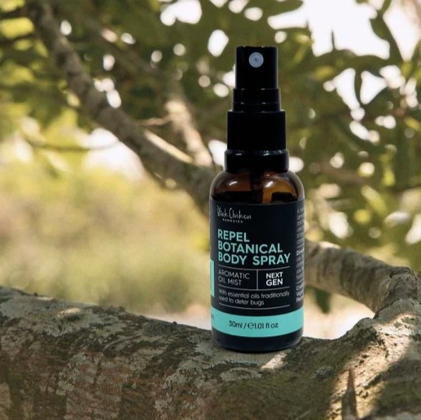 Black Chicken Remedies Repel Botanical Body Spray Aromatic Oil Mist 30ml - Image 2