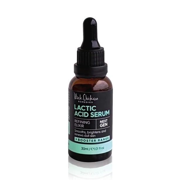 Black Chicken Remedy Lactic Acid Face Serum Refining Elixir 30ml
