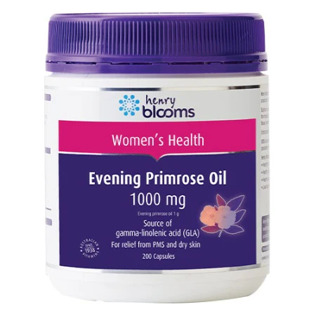 Henry Blooms Evening Primrose Oil 200 capsules