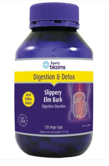 Henry Blooms Slippery Elm 120 Capsules
