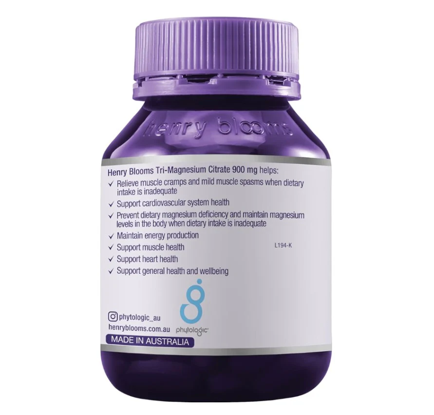Henry Blooms Tri-Magnesium Citrate 900 - Image 3