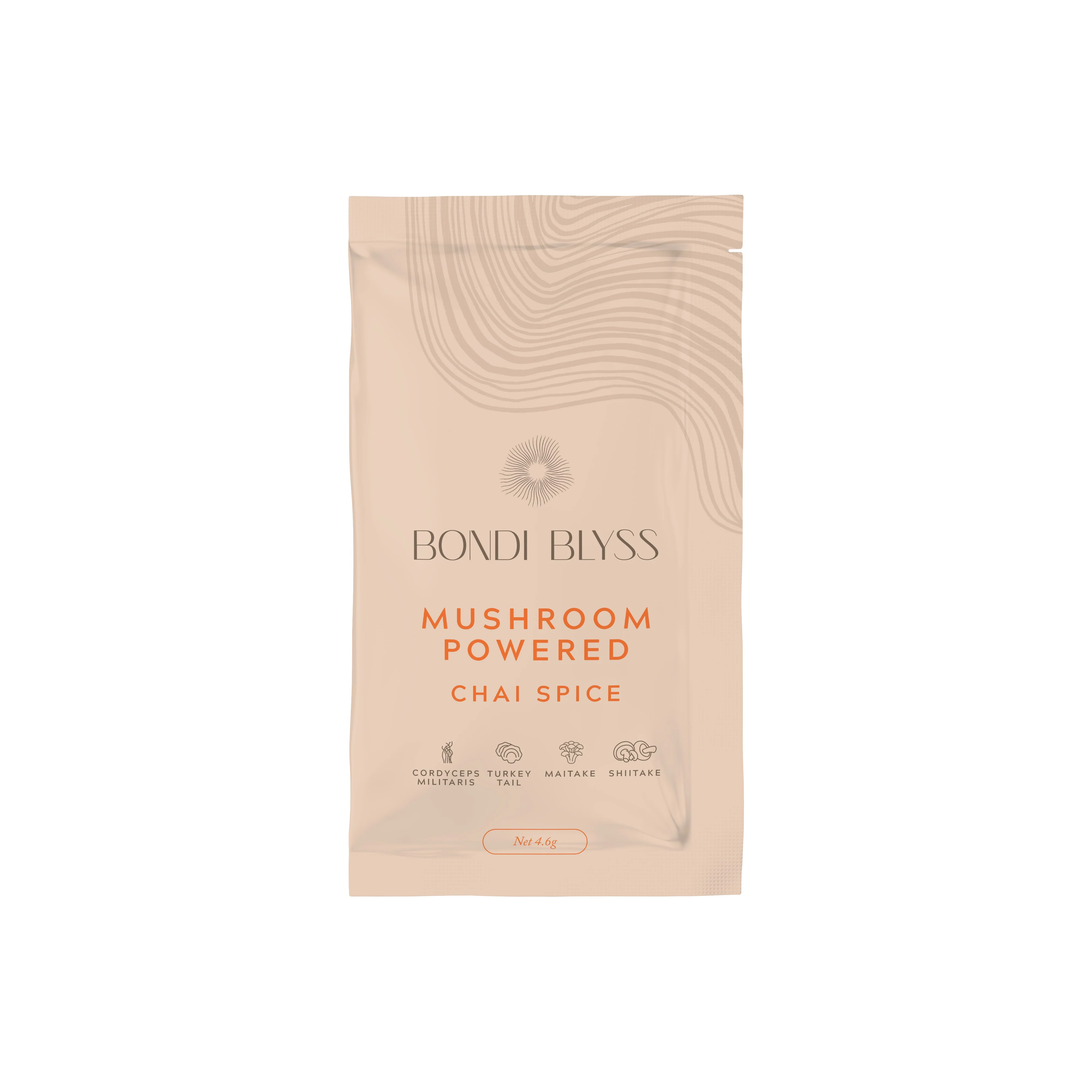 Bondi Blyss Mushroom Powered Chai Spice 10 x 46g - Image 3