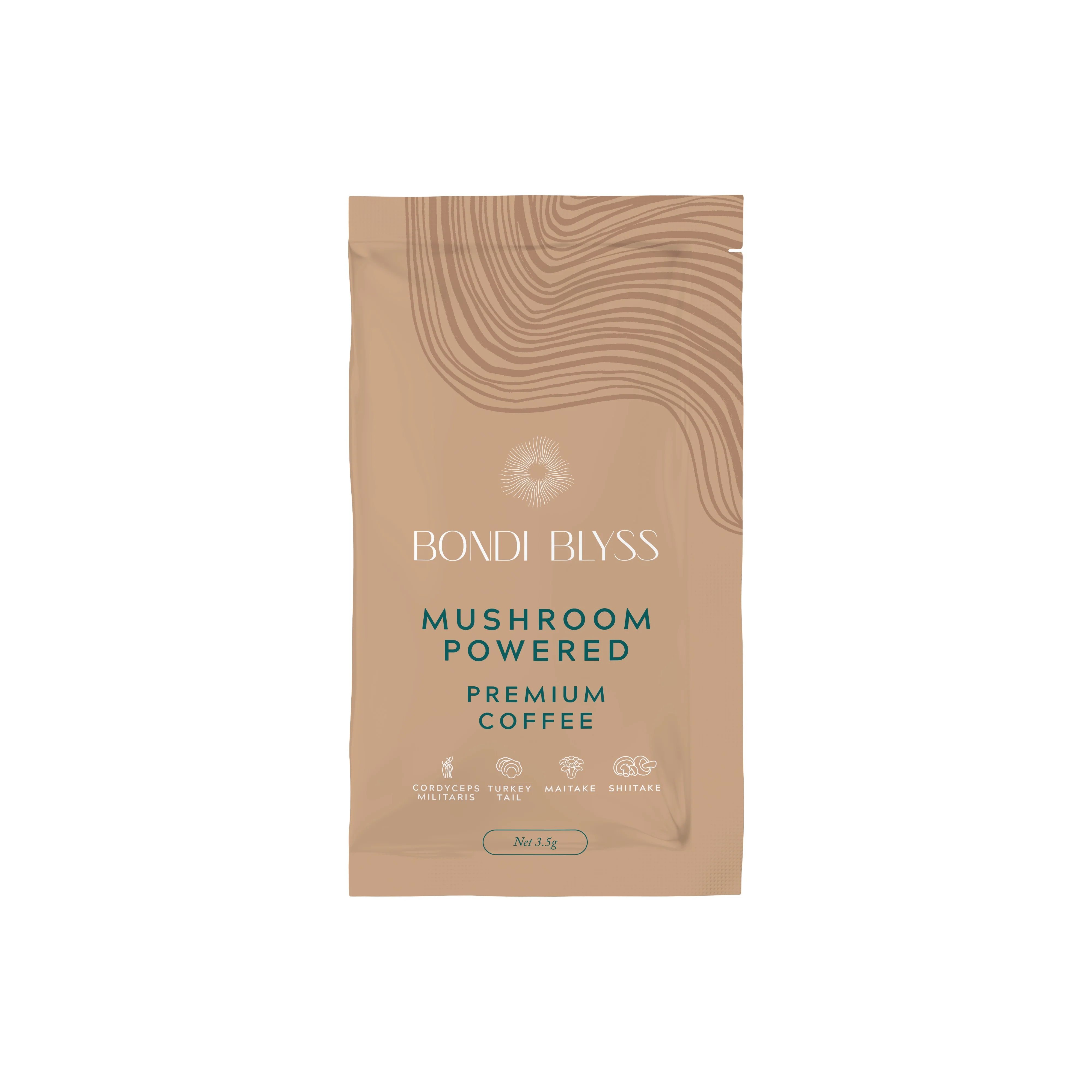 Bondi Blyss Mushroom Powered Premium Coffee 10 x 35g - Image 3