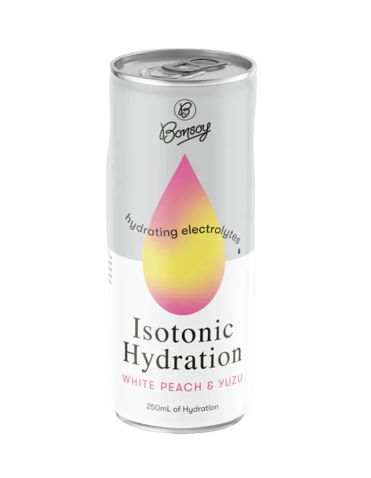 Bonsoy White Peach and Yuzu Isotonic - Box of 12 x 250ml - Image 2