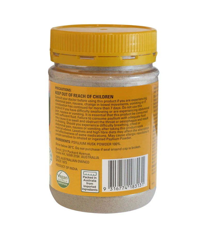 Bonvit Easyfibre Psyllium Husk Powder 160g - Image 2