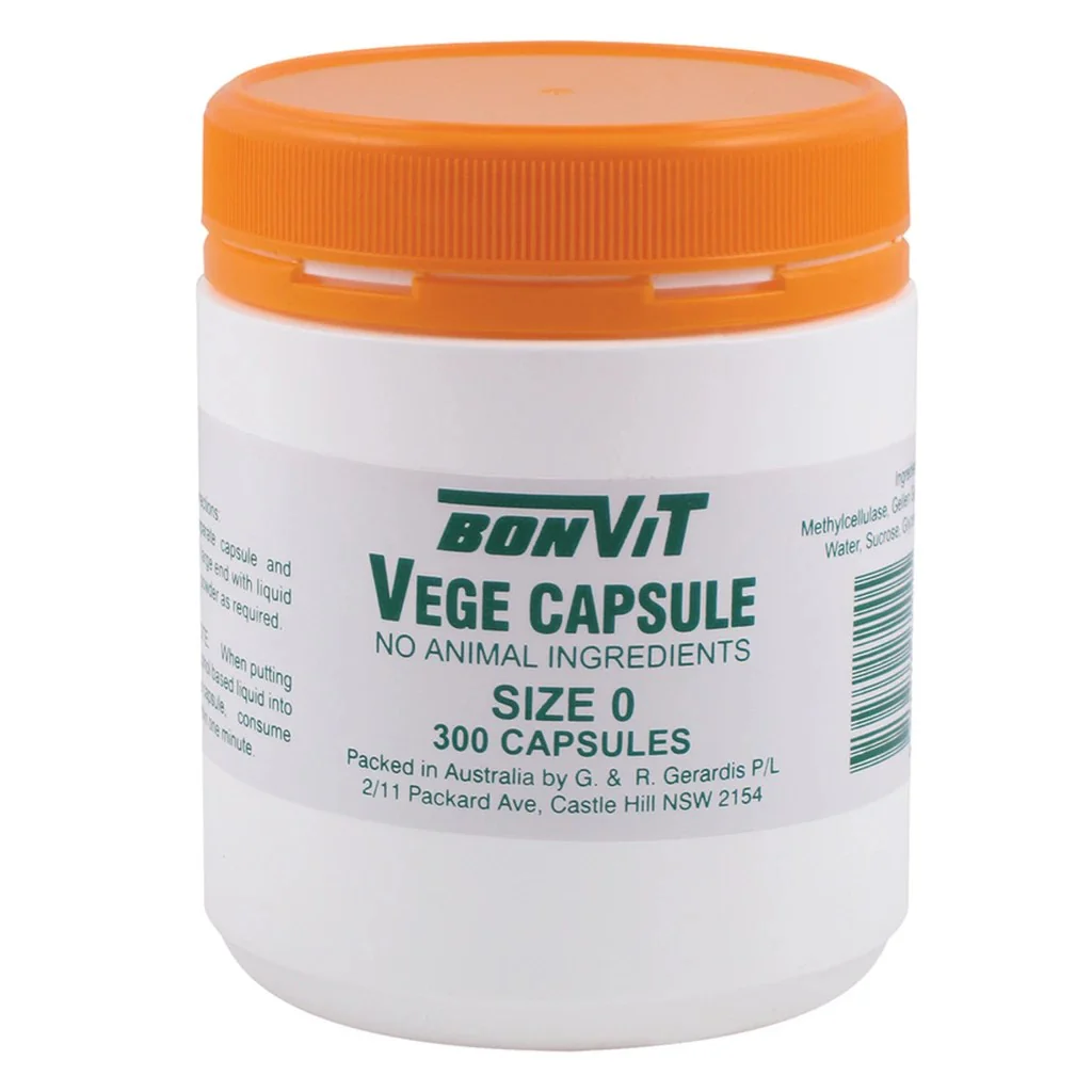 Bonvit Empty Vege 'O' Size 300 capsules