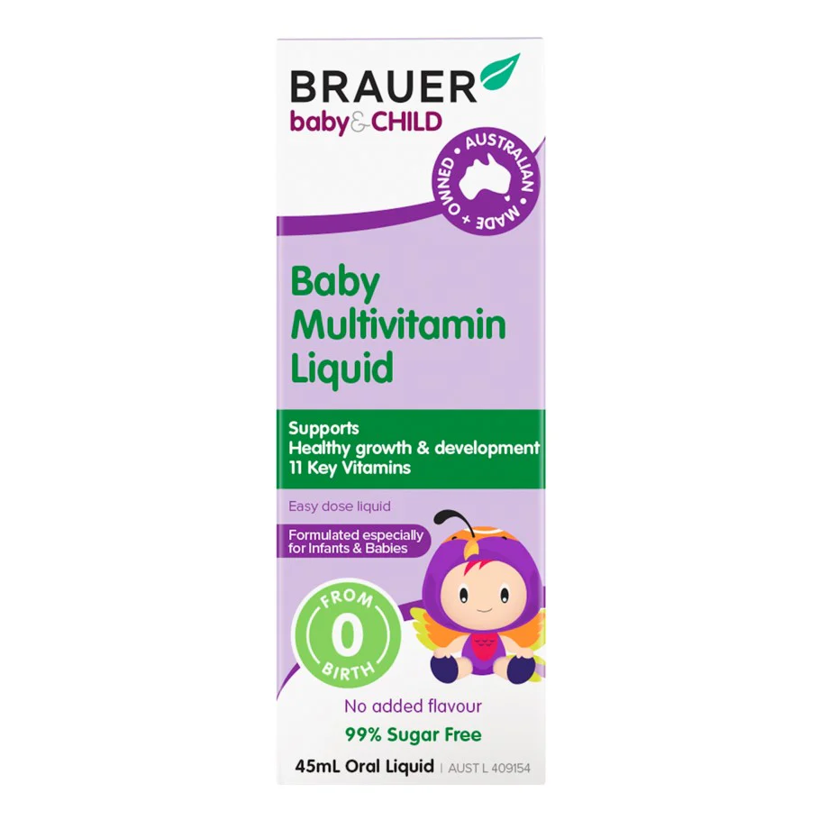 Brauer Baby & Child Liquid Multivitamin 45ml