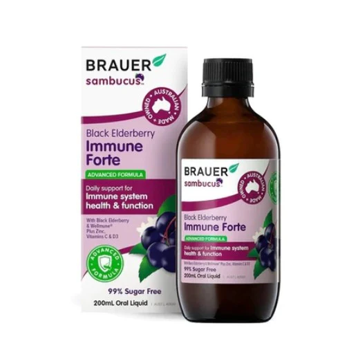 Brauer Black Elder Immune for Adults 200ml