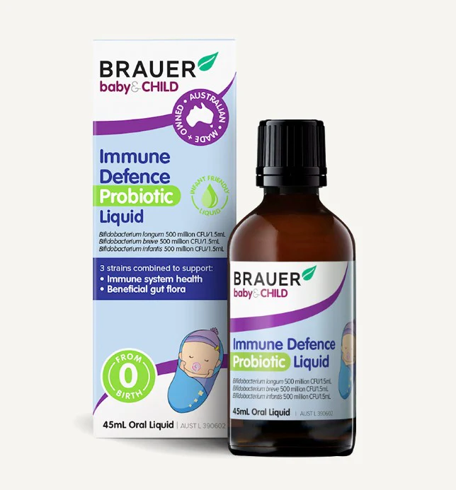 Brauer Immune Defence Probiotic Liquid for Infants 45ml