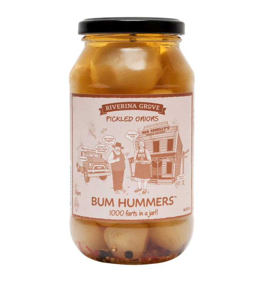 Bum Hummer Pickled Onions 500g