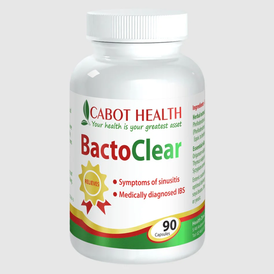 Cabot Health BactoClear 90 capsules