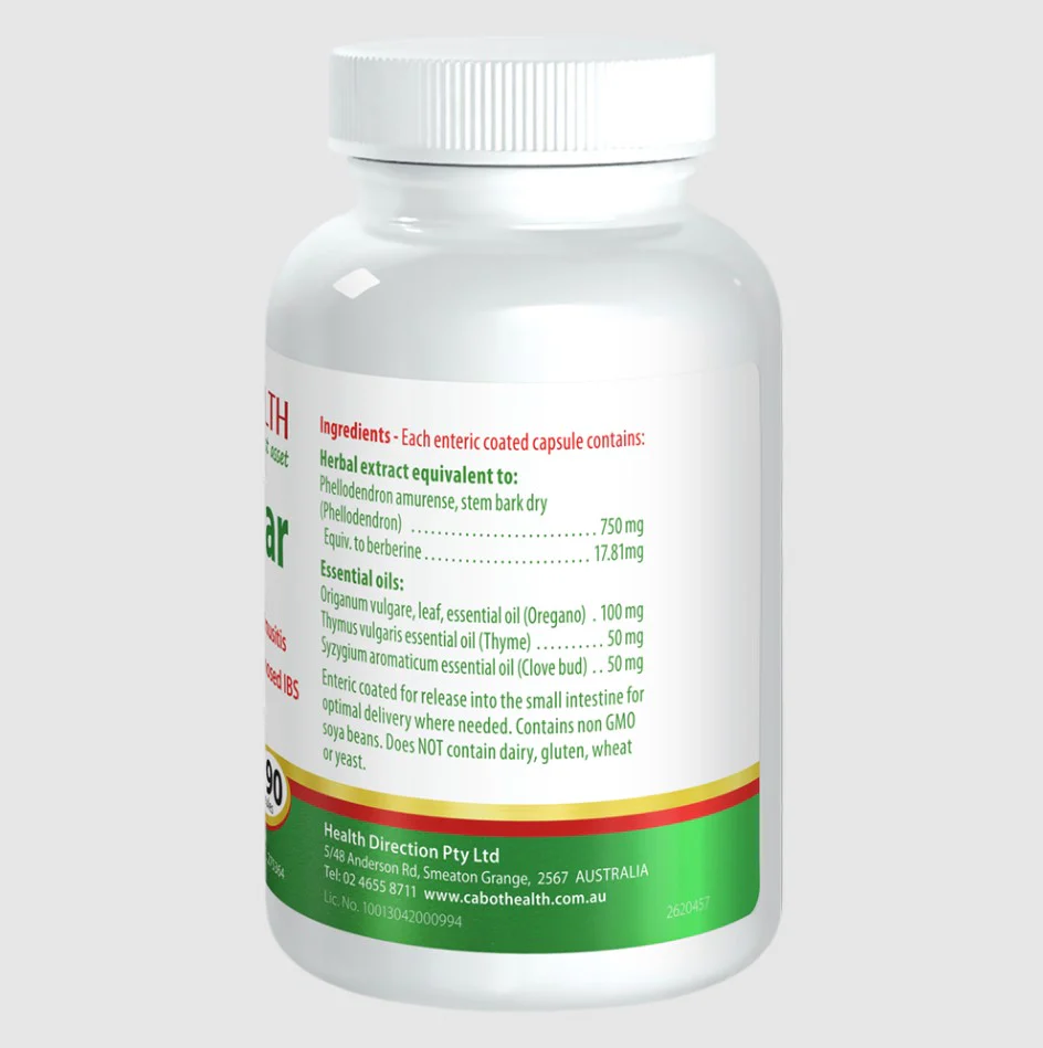 Cabot Health BactoClear 90 capsules - Image 2