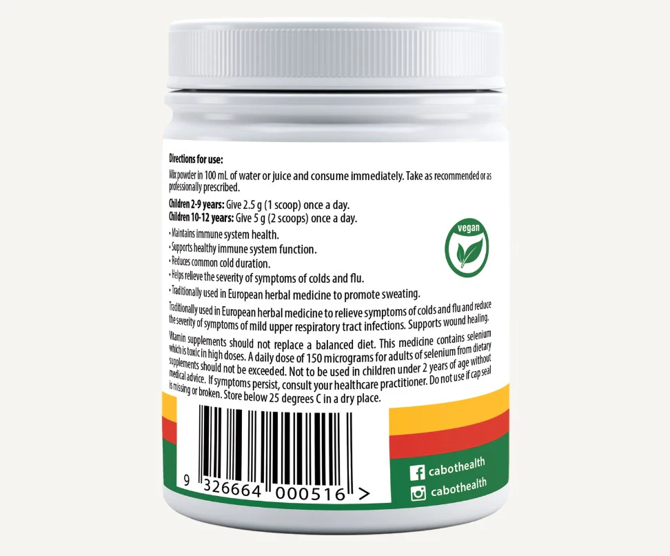 Cabot Health Children's Immune Strength Powder 150g - Image 3